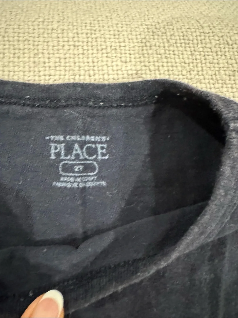 The Children's Place Blue Short Sleeve Crew Tee